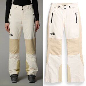 THE NORTH FACE Lenado Insulated Ski Snow Pants Size XXL White Dune NEW $250